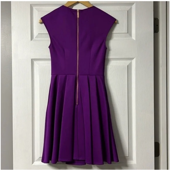 Ted Baker Jadore Purple Beaded Dress - Picture 8 of 8